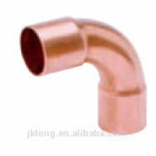 copper pipe fitting 90 degree long radius elbow CxC for refrigerator and air conditioning